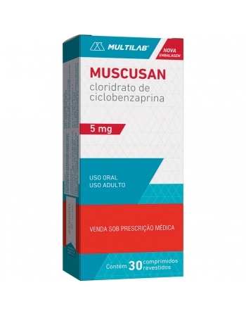 MUSCUSAN 5MG 2BLX 15COMP REV