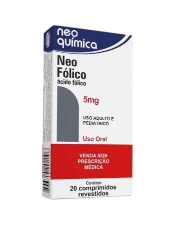 NEO FOLICO 5MG. C/20 COMP.