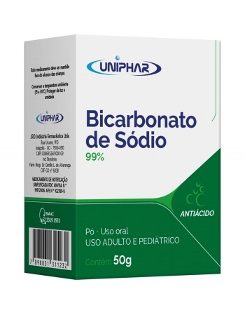 BICARBONATO DE SODIO 50GR.