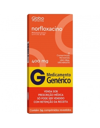 NORFLOXACINO COMP REV 400 MG C/14