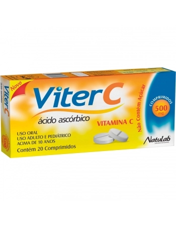 VITER C COMPRIMIDOS 500MG CX/20