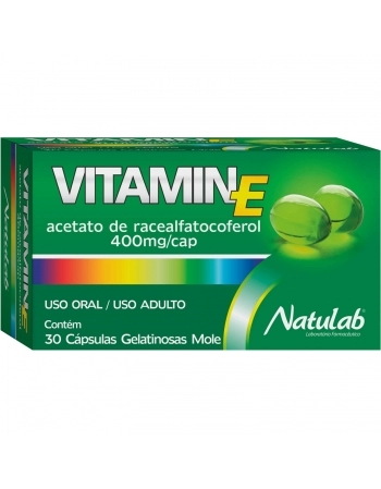VITAMIN E 400MG CX C/30