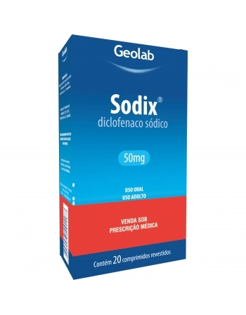 SODIX 50MG CX C/20 COMP REV