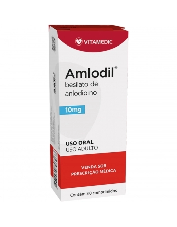 AMLODIL 10MG C/ 30 COMP