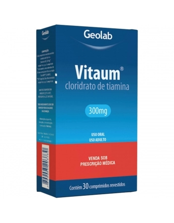 VITAUM 300MG CX C/30COMP REV