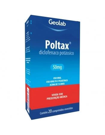 POLTAX 50MG CX C/ 20COMP REV