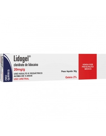 LIDOGEL GELEIA 2% C/30G