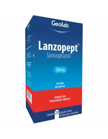 LANZOPEPT 30MG CX C/28CAP