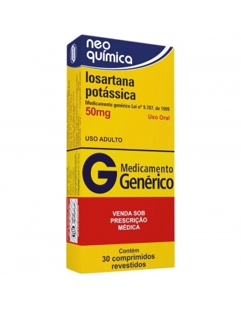 LOSARTANA POTASSICA 50MG C/30 COMP