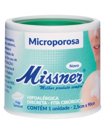 FITA MICROSPOROSA 2,5CM X 90CM