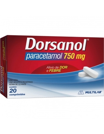 DORSANOL 750MG C/20 CPR