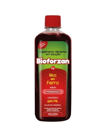 BIOFORZAN C/400ML SABOR MORANGO