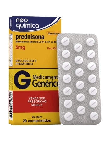 PREDNISONA 5MG C20 COMP