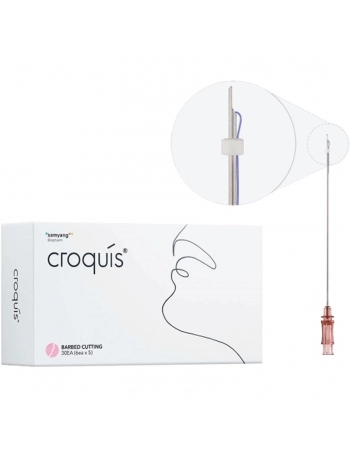 CROQUIS BARBED CUTTING 18GX100X150 C/ 06 UNID