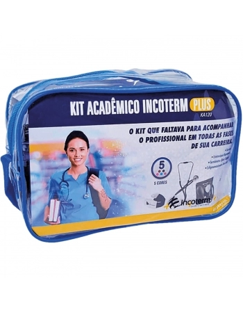 KIT ACADEMICO INCOTERM PLUS KA120 AZUL