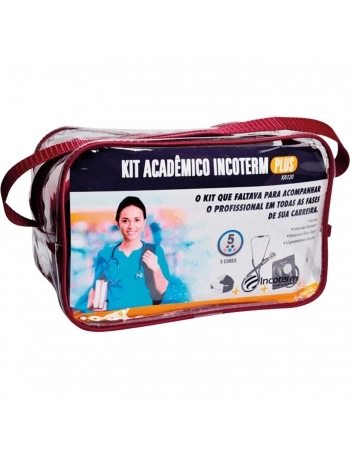 KIT ACADEMICO INCOTERM PLUS KA120 BORDO