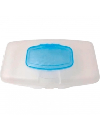 01239 - PORTA LENÇO UMEDECIDO AVULSO CORES SORTIDAS BABY GO PREMIUM
