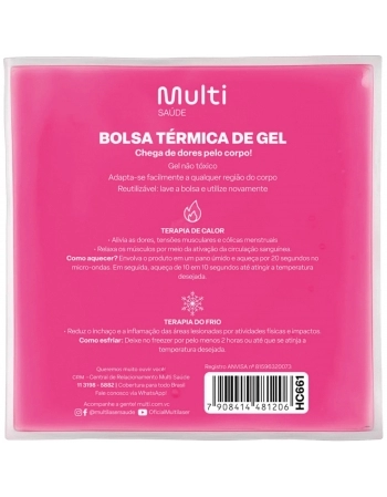 BOLSA TERMICA DE GEL PINK P