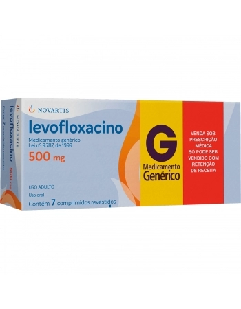 LEVOFLOXACINO NOV 500MG 7FCT BR