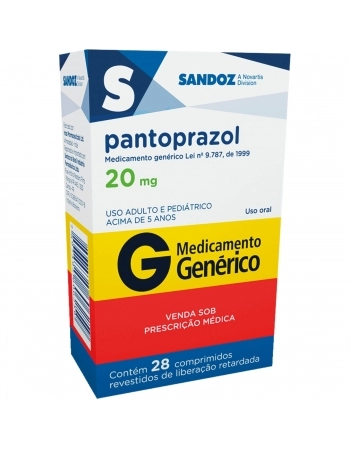 PANTOPRAZOL 20MG 28FCT BR