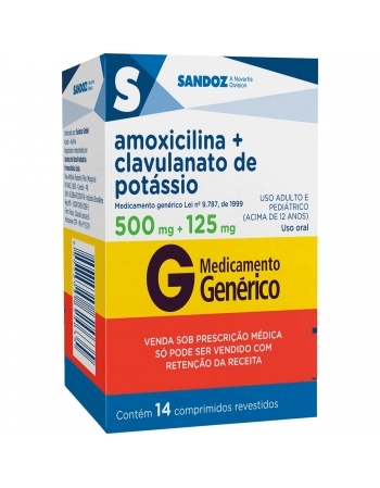 AMOX+CLAV 500+125MG 14FCT ST BR