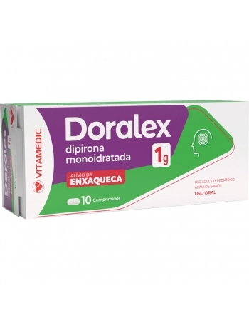 DORALEX 1G - CX C/ 10 COMP
