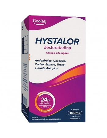 HYSTALOR 0,5 MG/ML FRASCO C/ 100ML
