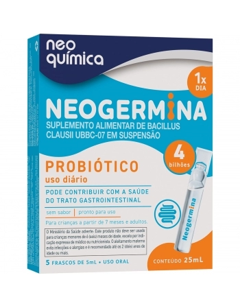 NEOGERMINA 5 FRASCOS / 4BILHOES
