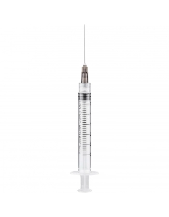 SERINGA 3ML LUER LOCK COM AGULHA