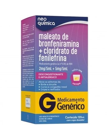 MAL BRONFE + CL FENIL XPE CT FR X 120ML