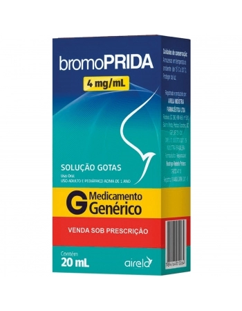BROMOPRIDA 4MG/ML 20ML SOL