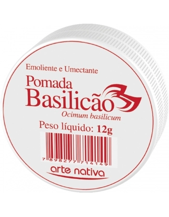 POMADA BASILICAO 12G DISPLAY COM 12 FRASCOS